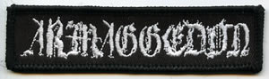 Armaggedon – Logo Patch