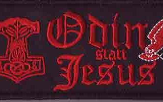 Odin statt Jesus - Eagle Patch