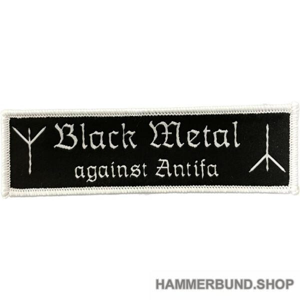 Black Metal against Antifa Patch