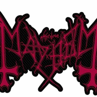 Mayhem – Logo (red) Patch