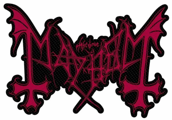 Mayhem – Logo (red) Patch